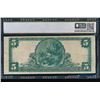 Image 2 : 1902 $5 Washington DC National Bank Note PCGS 25