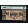 Image 1 : 1830-60's $20 Mechanics Bank Note PMG 30