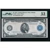 Image 1 : 1914 $5 Atlanta Federal Reserve Note PMG 53