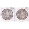 Image 1 : Lot of (2) 1883-O $1 Morgan Silver Dollar Coins
