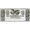 Image 1 : 1841 $1 Harrisburg Bank Note