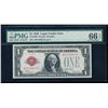 Image 1 : 1928 $1 Legal Tender Note PMG 66EPQ