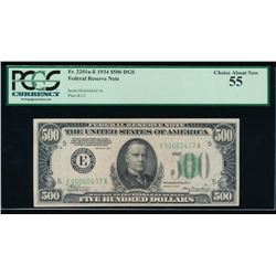 1934 $500 Richmond Federal Reserve Note PCGS 55