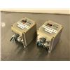 (2) YASKAWA V7-4X CIMR-V7CU20P2 DRIVE