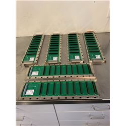 (6) - YASKAWA JEPMC-MB200_DF9203221-A0_POWER SUPPLY +9 SLOT MOUNT BASE