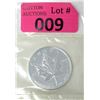 Image 1 : 1 Oz. .9999 Silver 2001 Canada Maple Leaf Coin