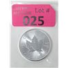 Image 1 : 1 Oz. .9999 Silver 2020 Canada Maple Leaf Coin