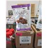Image 1 : 3 Cases of 6 Bags of Organic Milk Chocolate Snaps