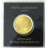 Image 2 : 1 Gram .9999 Gold 2020 Canada Maple Leaf Coin