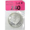 Image 1 : 1 Oz. Bear Motif .999 Silver Art Round