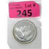 Image 1 : 1 Oz. Eagle/Scales .999 Silver Art Round