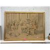 Image 1 : Tapestry Style Framed Fabric Wall Art