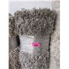 Image 1 : 5' x 7' Beige/Grey Shag Area Carpet