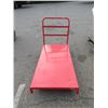 Image 1 : Red Metal Platform Hand Truck - Base is 30"x60"