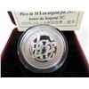 Image 2 : 2013 Canada .9999 Silver "Yr. of the Snake" Coin