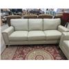 Image 2 : 3 Piece Beige Amax Leather Sofa Set
