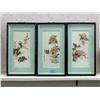 Image 1 : 3 Framed Asian Wall Art - Each is 12" x 21"