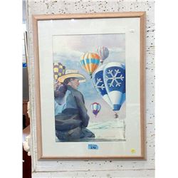 Signed Patricia Neil Lawton Framed Print