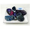 Image 1 : 3.5 Kilos of Brazilian Crystal Agate - 10 Pieces