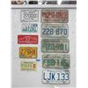 Image 1 : 10 Assorted North American License Plates
