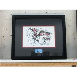 Richard Shorty Framed Print - New Life