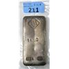 Image 1 : 1 Kilo Johnson Matthey .999 Silver Bar