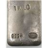 Image 3 : 1 Kilo Johnson Matthey .999 Silver Bar