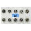 Image 1 : 10 x 1/2 Oz. First Majestic .999 Silver Rounds
