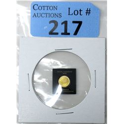 1 Gram .9999 Gold 2020 Canada Maple Leaf Coin