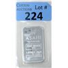 Image 1 : 1 Oz. Asahi Refining .999 Silver Bar