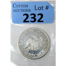 1 Oz. Liberty Silver .999 Silver Round