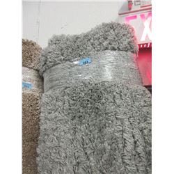 8' x 10' Grey Shag Area Carpet - Store Return