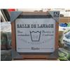 Image 2 : 5 Boxes of 3 Assorted French Language Wall Art