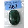 Image 1 : 276.55 Carat Faceted Oval Brazilian Emerald