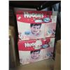 Image 1 : 2 Cases of 234 Huggies Snug & Dry Diapers-Size 4