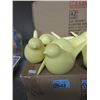 Image 1 : 2 Cases of 8" Yellow "Bethanny" Birds - 4" Tall
