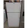 Image 1 : White GE Refrigerator - 30" wide