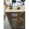 Image 1 : 6 Boxes of 4 Metal Wall Decor - 11' Diameter