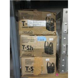 3 Cases of 16" x 18" Plastic Carry Out Bags