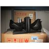Image 1 : Case of 4 New Black Bookend Sets