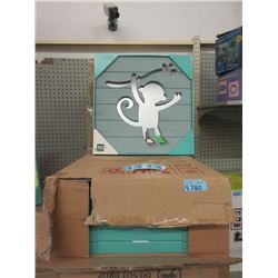 3 Cases of 6 New 15" x 15" Monkey Mirrors