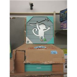 3 Cases of 6 New 15" x 15" Monkey Mirrors