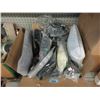 Image 1 : Box of Assorted Women's New Scarves & more.