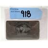 Image 1 : 1 Troy Oz. .999 Fine Titanium Buffalo Bar
