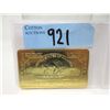 Image 1 : 1 Oz. Gold Plated .999 Fine Titanium Buffalo Bar