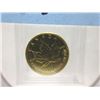 Image 2 : 1/10 Oz. Canada .9999 Gold Maple Leaf Coin