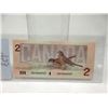 Image 2 : Five 1986 Canadian Two Dollar Bills