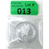 Image 1 : 15.87 Gram .9999 Fine Silver 2016 Hare $50 Coin