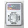 Image 2 : .9999 Fine Silver 2014 Woolly Mammoth $20 Coin
