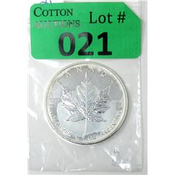 1 Oz .9999 Fine Silver 2011 Canada Maple Leaf Coin